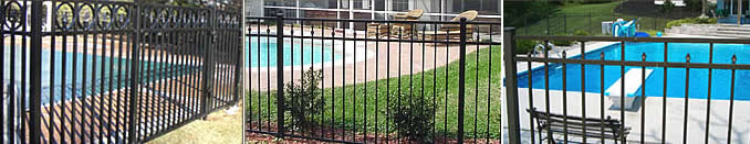 retractable pool safety fence